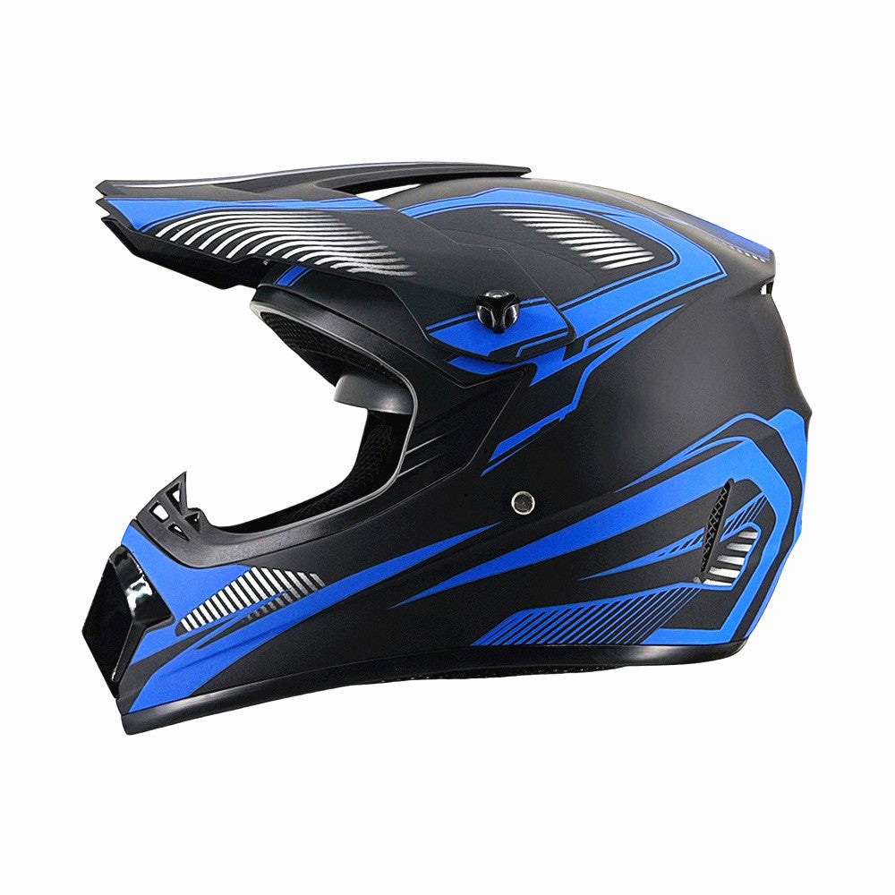 full-face motocross helmet with extended visor and reinforced chin guard Bowlift