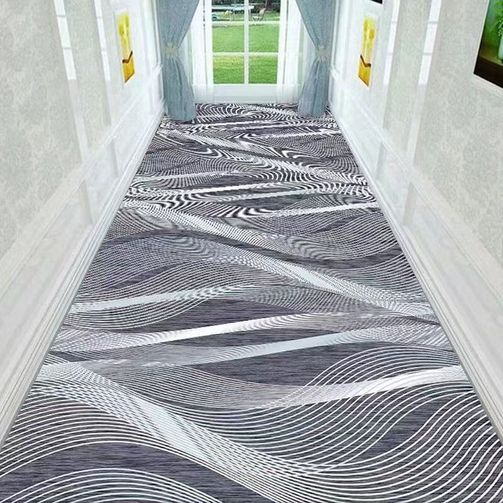 Abstract Patterned Indoor Runner Mat