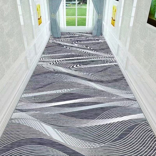 Abstract Patterned Indoor Runner Mat