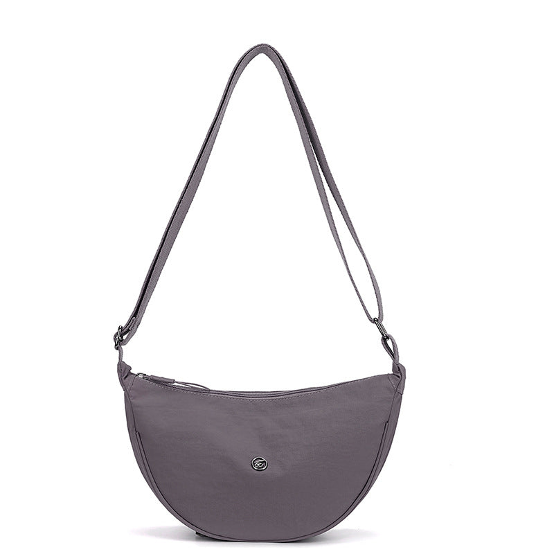 Stylish Half-Moon Crossbody Bag Bowlift