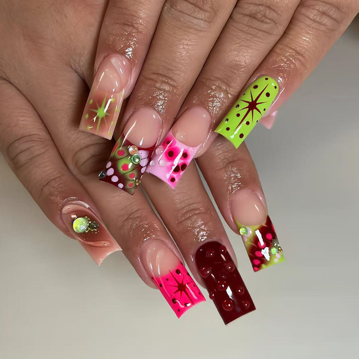 Artificial Fingernails with Original Designs Bowlift