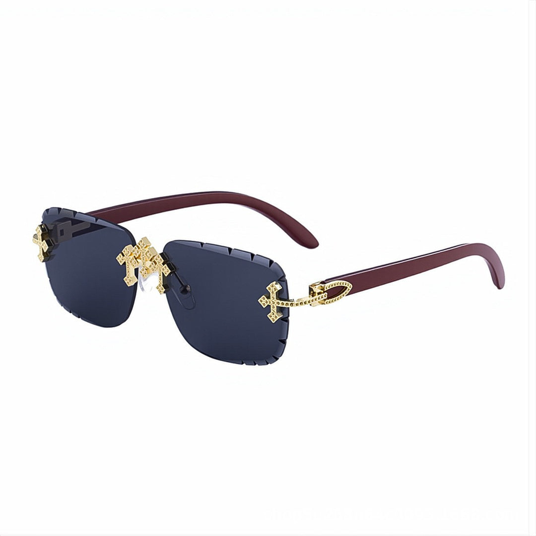 Elegant Decorative Oversized Sunglasses