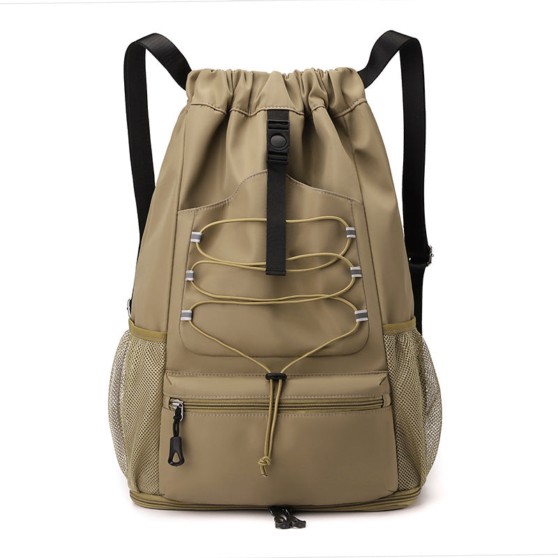 Lightweight Drawstring Sports Backpack Bowlift
