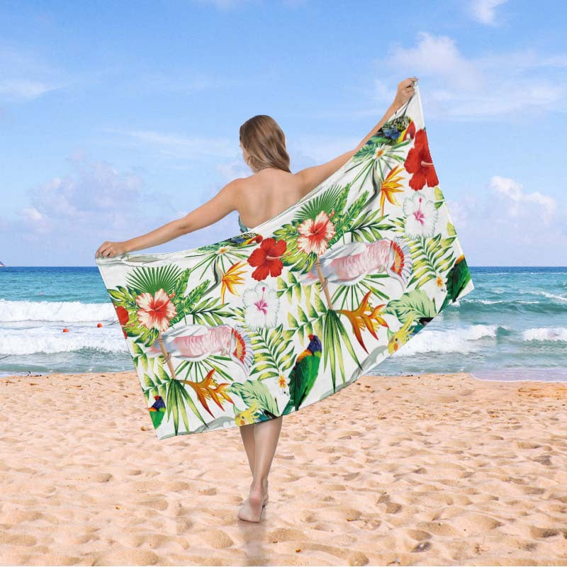 Beach blanket in exclusive mosaic design Bowlift