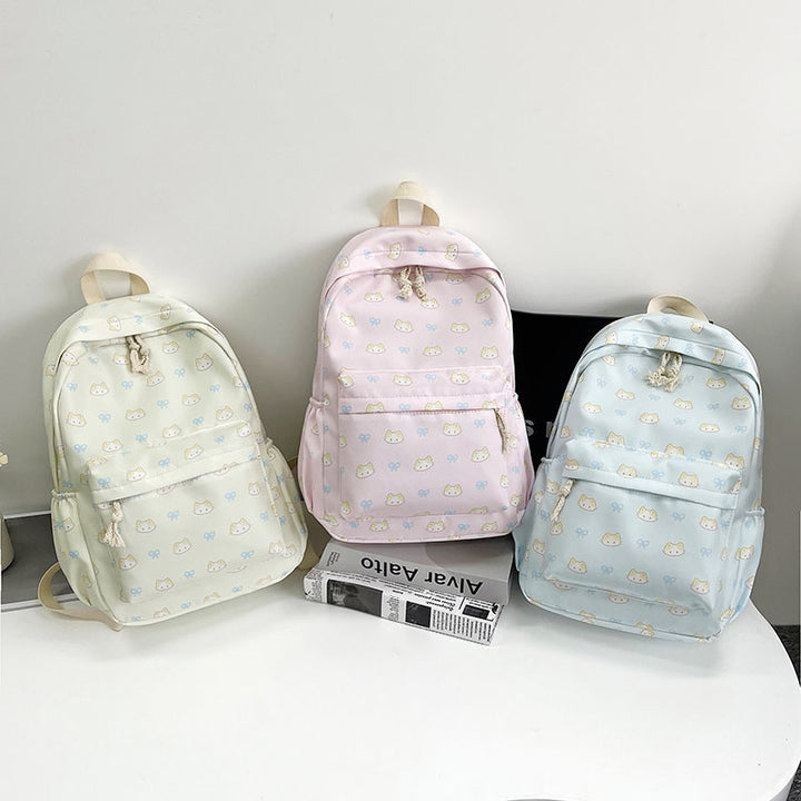 Backpack with Ornate Animal Design Bowlift