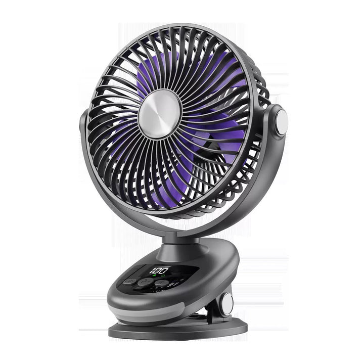 Unisex Portable Desktop Fan with Digital Control Bowlift