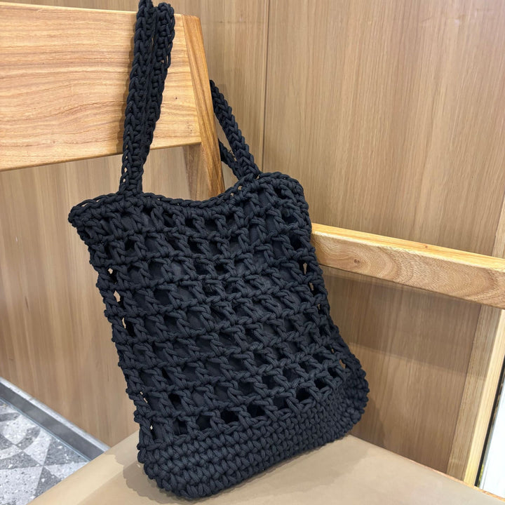 Hand-knotted net bag Bowlift