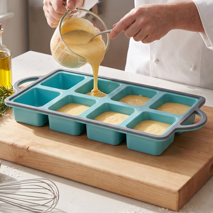 Multifunctional Silicone Baking Pan with Carry Handles Bowlift