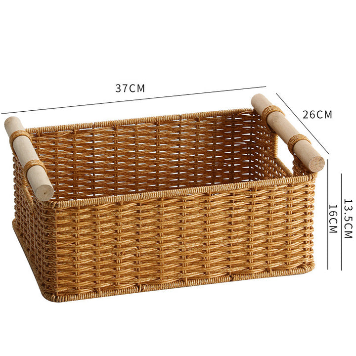 Handcrafted Utility Storage Basket Bowlift