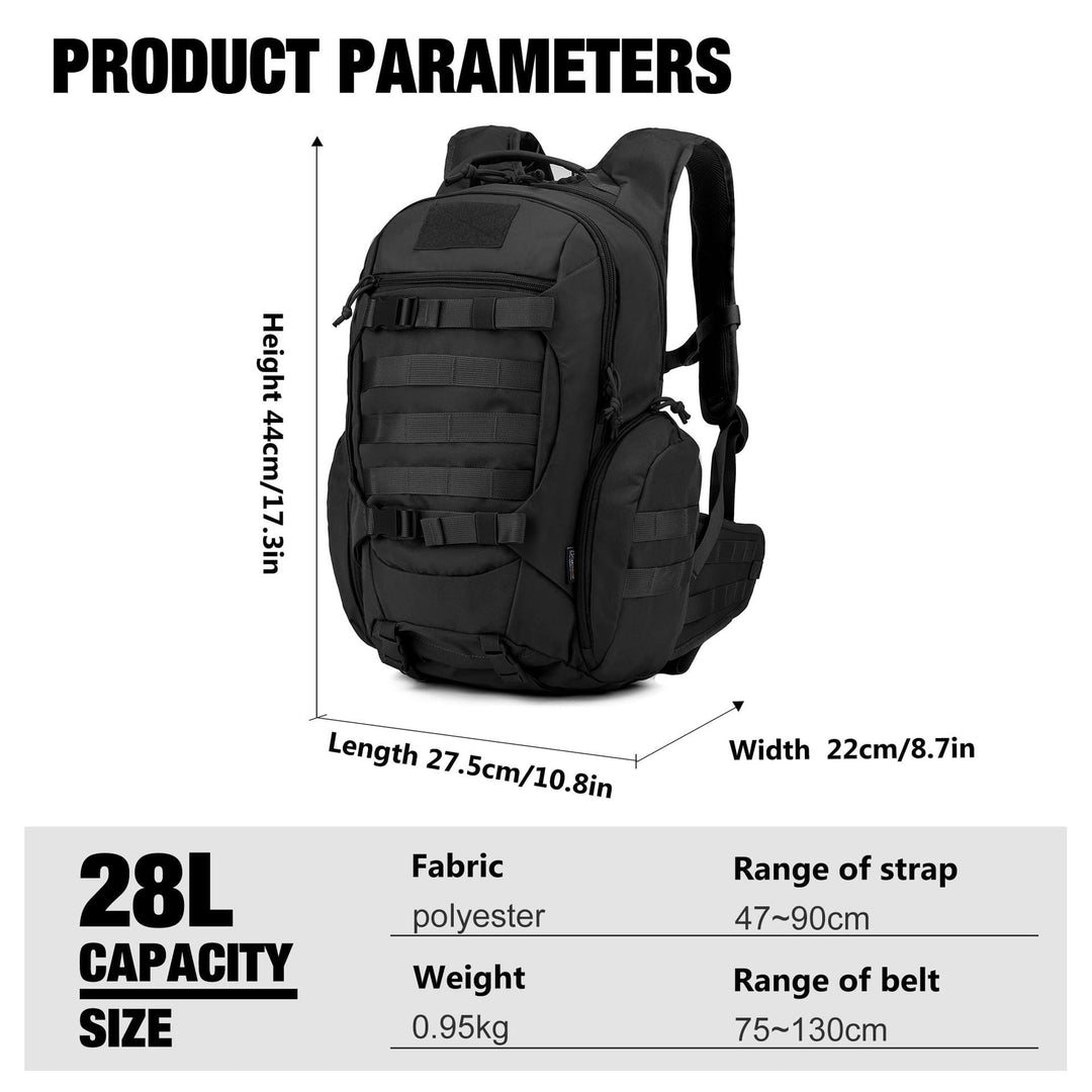 Tactical Backpack Bowlift