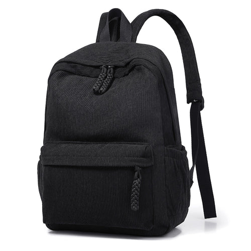 WoTextured Fabric Casual Backpack Bowlift