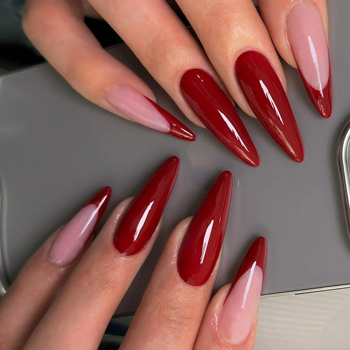 Creative nail set with elegant gradient Bowlift