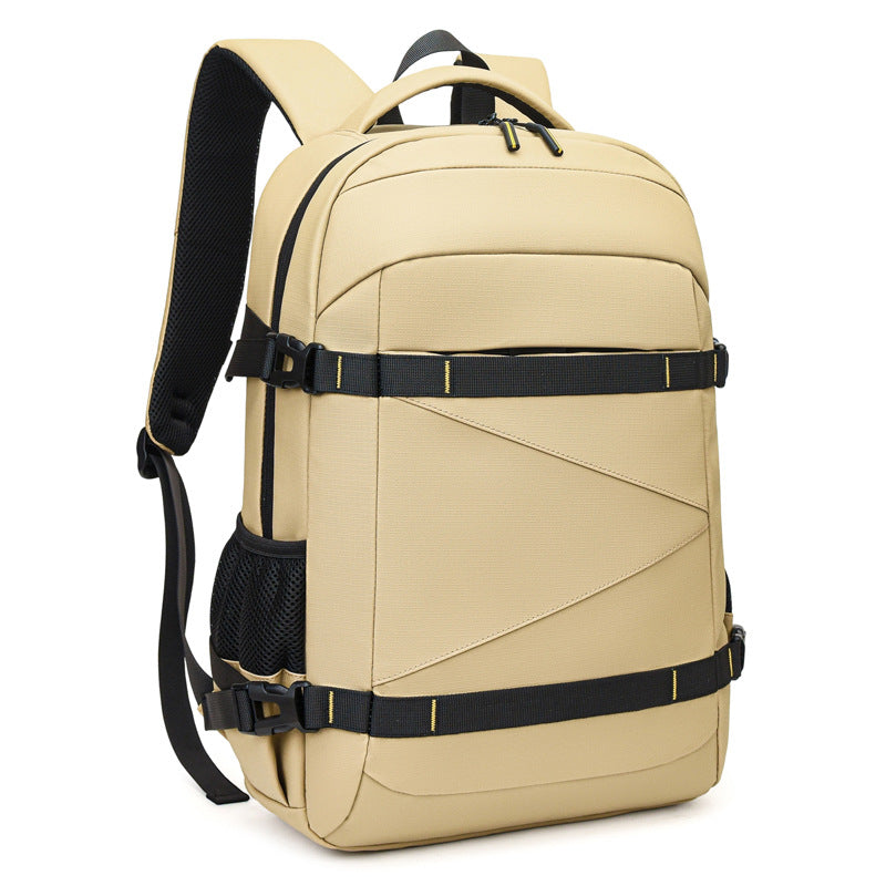 Modern backpack with multidimensional compartments and breathable back Bowlift