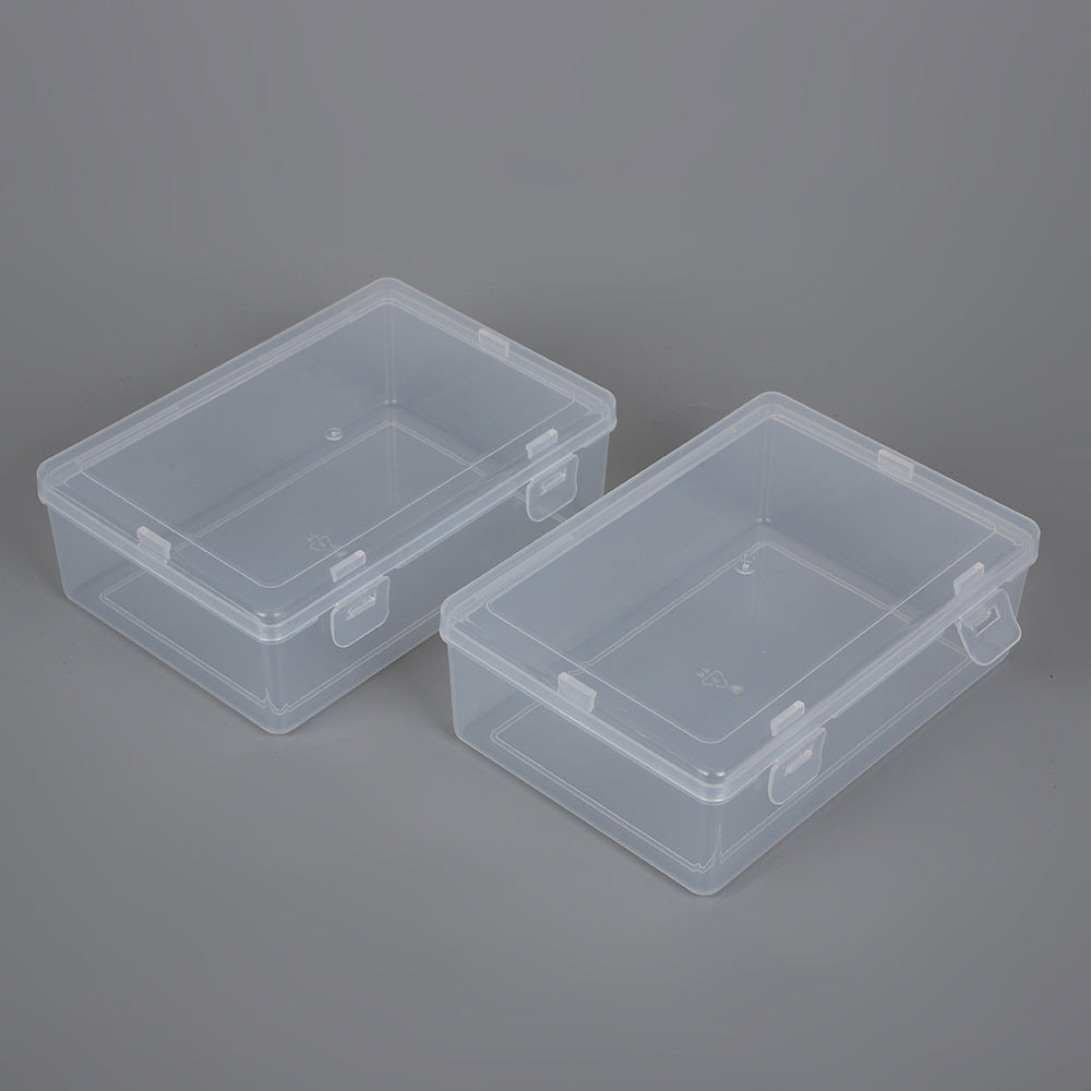 Transparent Craft Supply Storage Box Bowlift