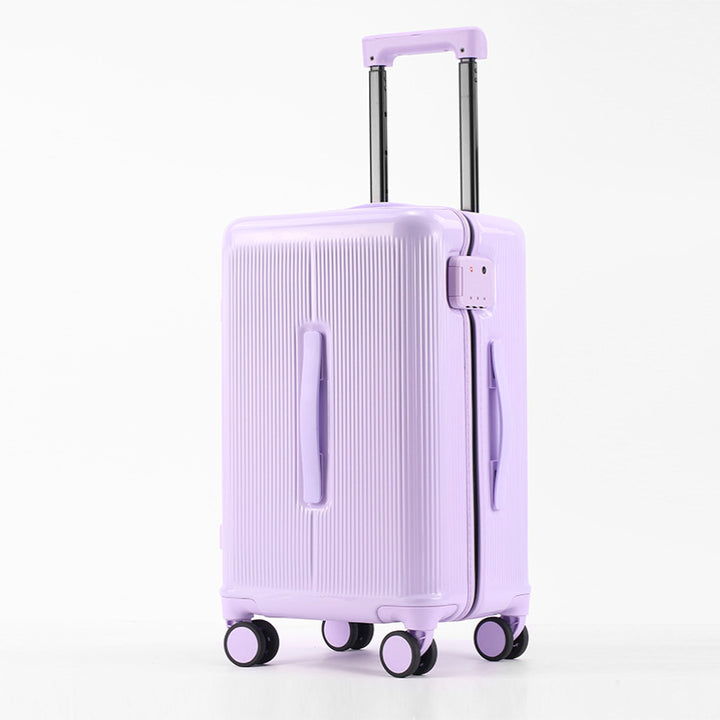 Unisex Compact Multi-Functional Hard Shell Suitcase Bowlift