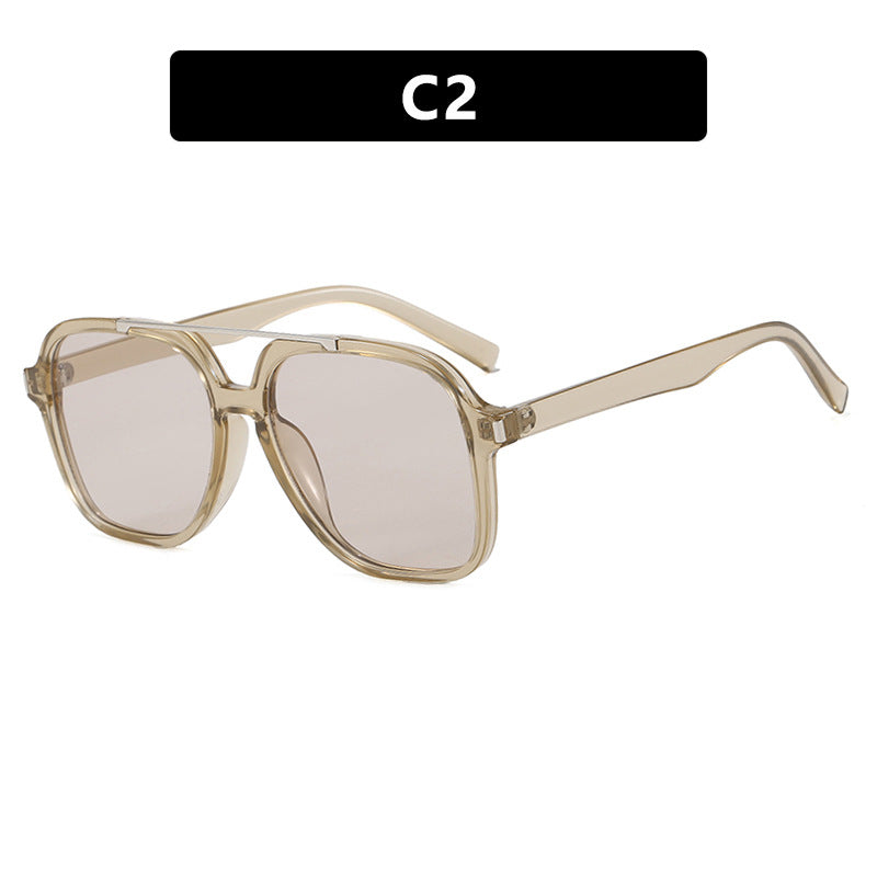 Women's square sunglasses with protective UV filter and elegant frame Bowlift