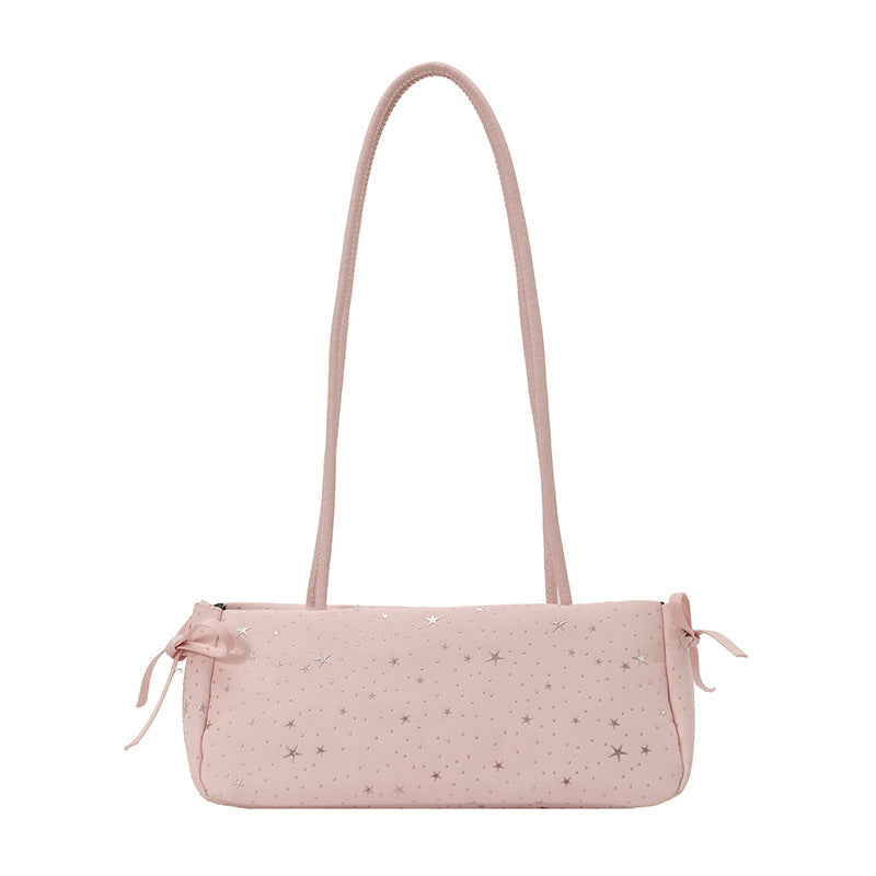 WoStar-Patterned Compact Shoulder Bag Bowlift