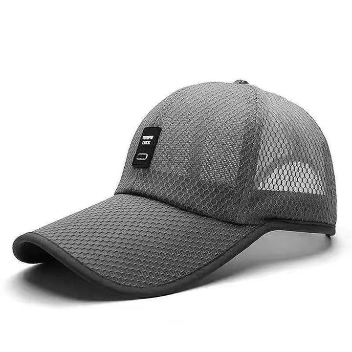 breathable mesh baseball cap with adjustable back strap and curved brim Bowlift