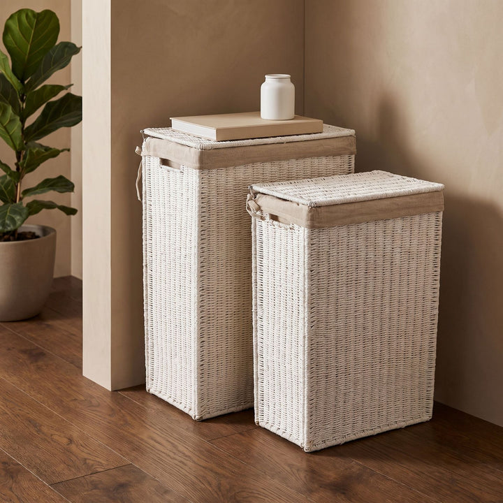 Woven Laundry Basket Bowlift