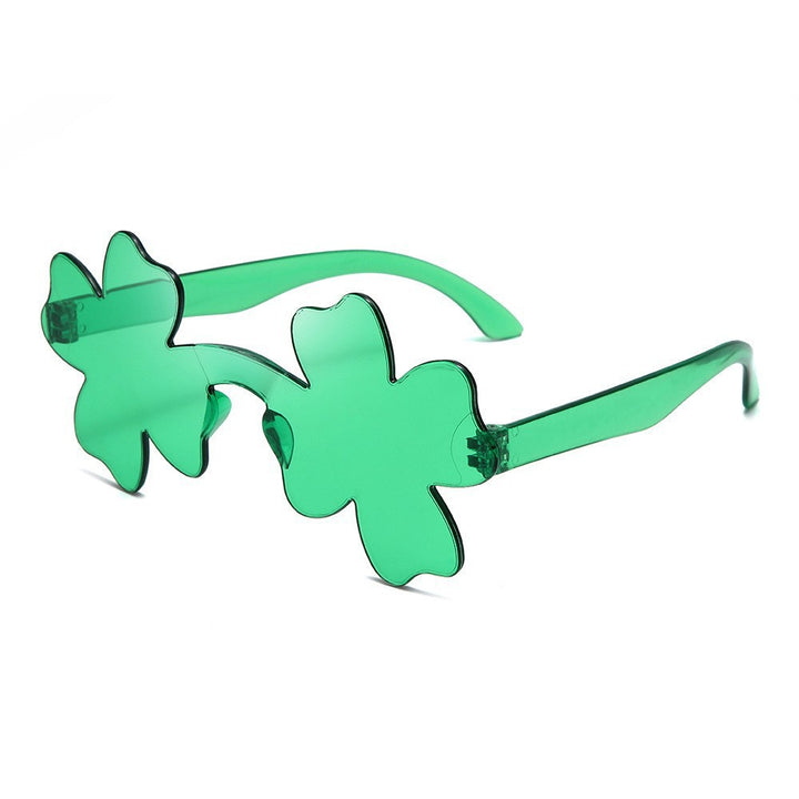 Festival-Themed Shamrock Sunglasses Bowlift