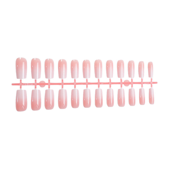 Nail set with elegant ombre design and high-quality adhesive foils Bowlift