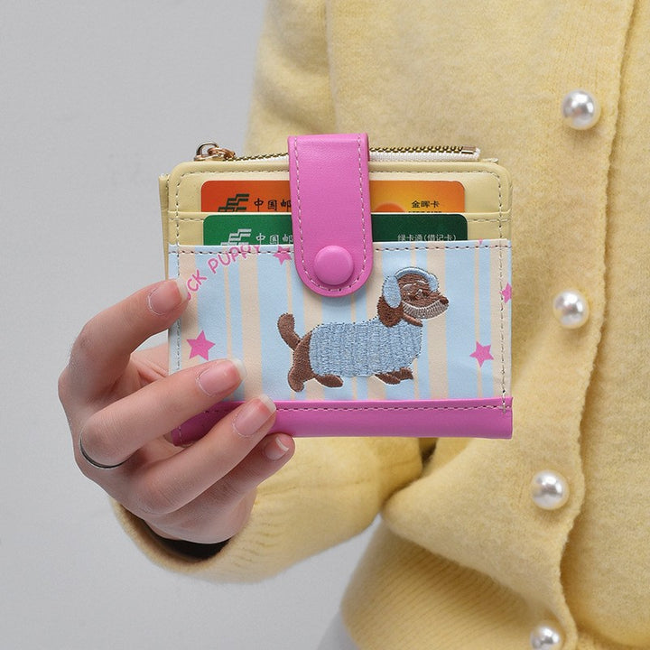 Cute Dog-Themed Card Holder Bowlift