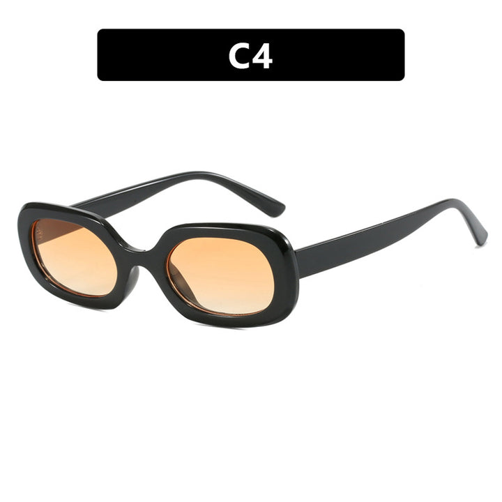 Women's oversized sunglasses with unusual pattern Bowlift
