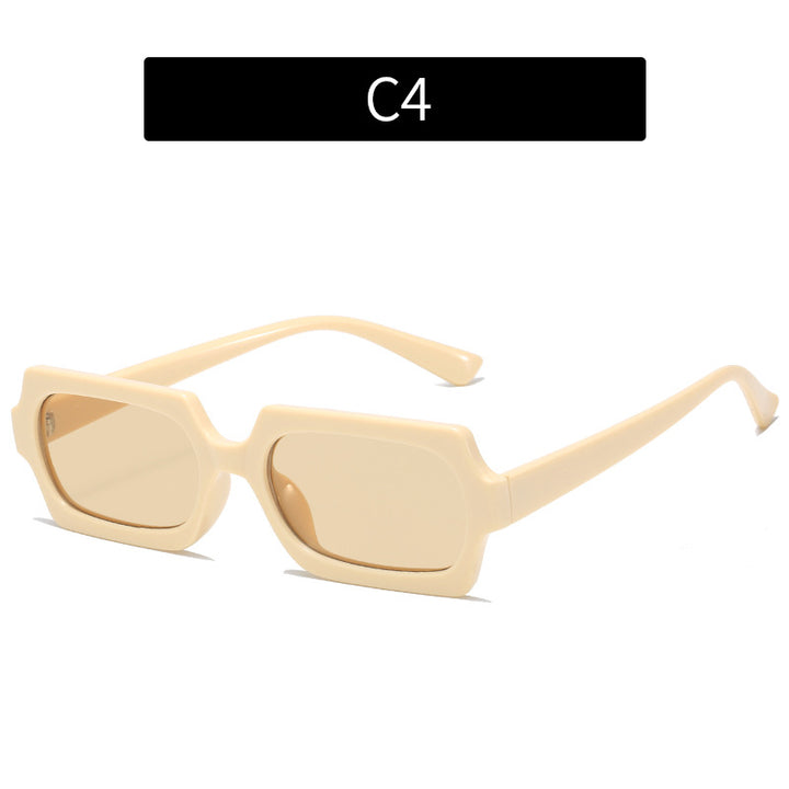 Fashionable Geometric Frame Sunglasses