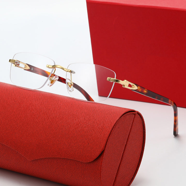 Women's elegant and fashionable glasses with filigree metal frame Bowlift