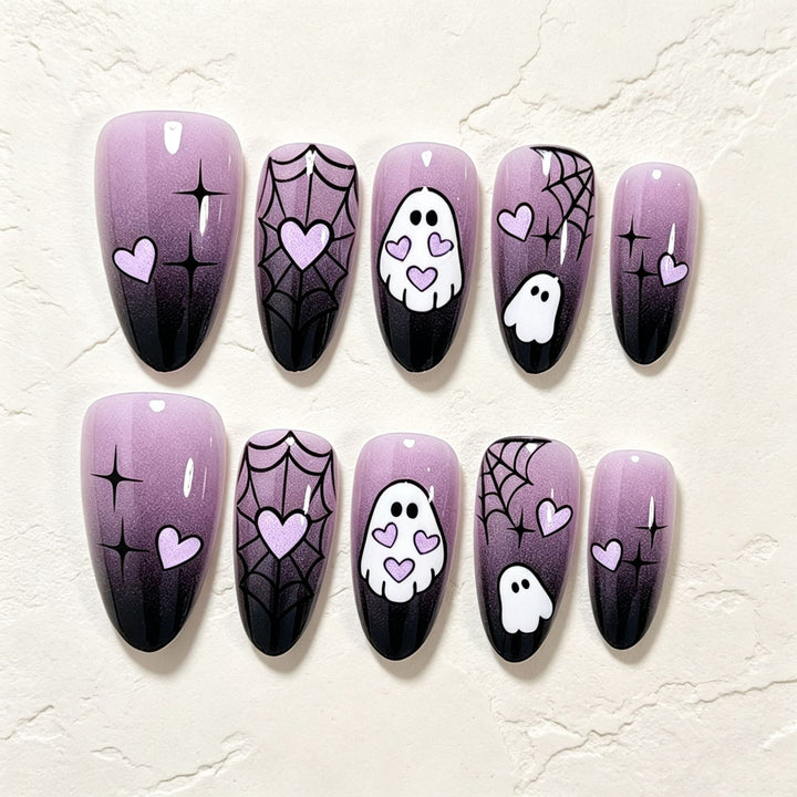Halloween-Themed Nail Art Wraps Bowlift