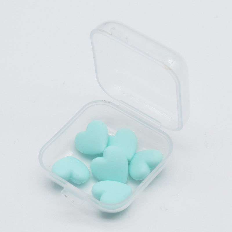Heart-Shaped Silicone Keychain Holders Bowlift