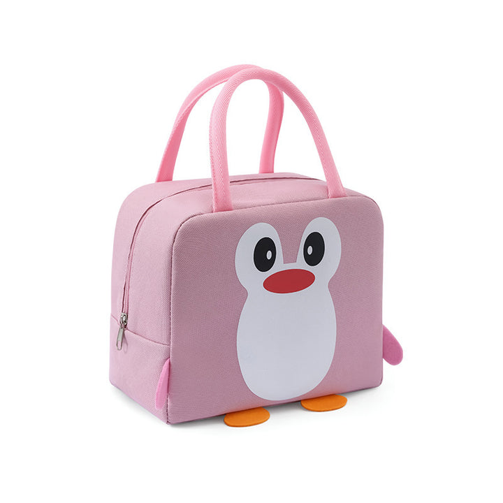 Penguin-Themed Insulated Lunch Bag