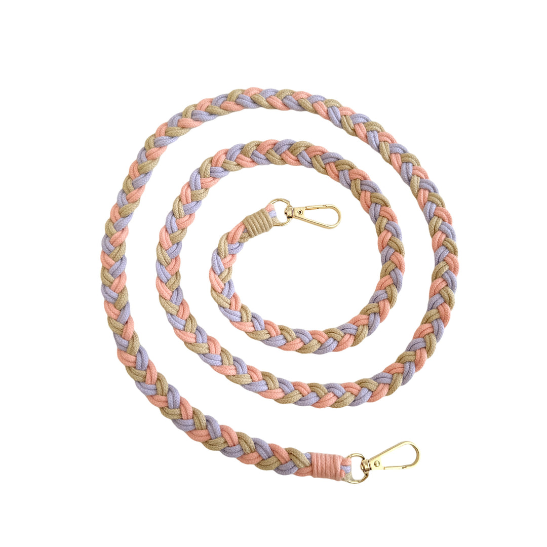 Handcrafted Braided Dog Leash Bowlift