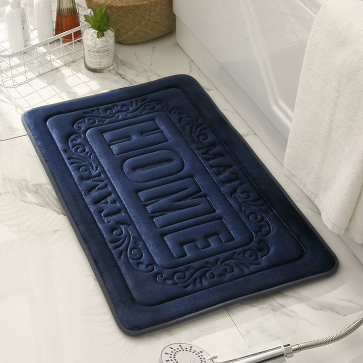 Decorative Textured Bath Mat