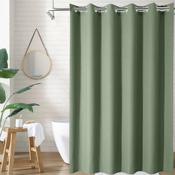 Artistic Floral Shower Curtain Bowlift