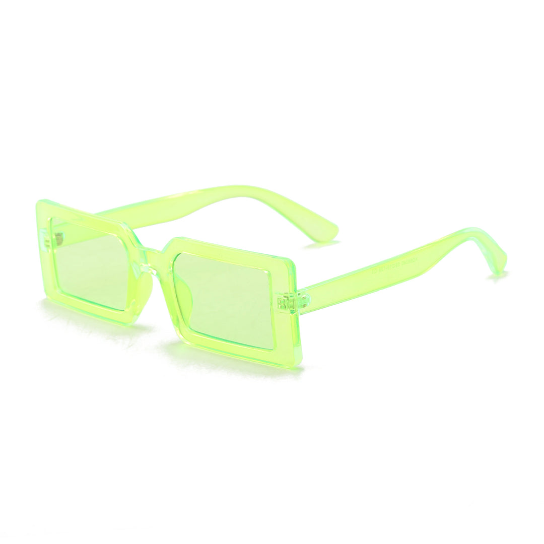 Women's square sunglasses with modern transparent frame Bowlift