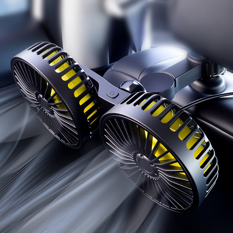 Portable Dual Fan Car Air Conditioner Bowlift