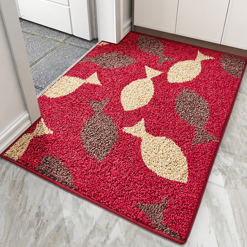 Geometric Patterned Soft Comfort Area Mat Bowlift