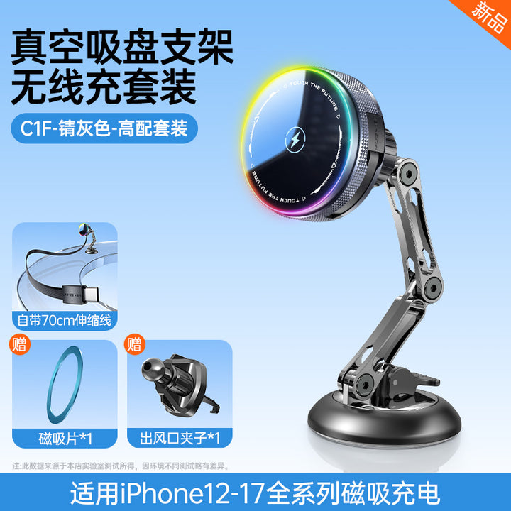 Ladies Magnetic Wireless Charging Base with 15W Fast Charging Function Bowlift