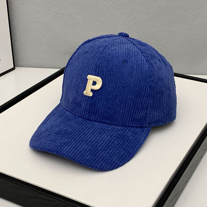 Women's Corduroy Adjustable Baseball Cap Bowlift