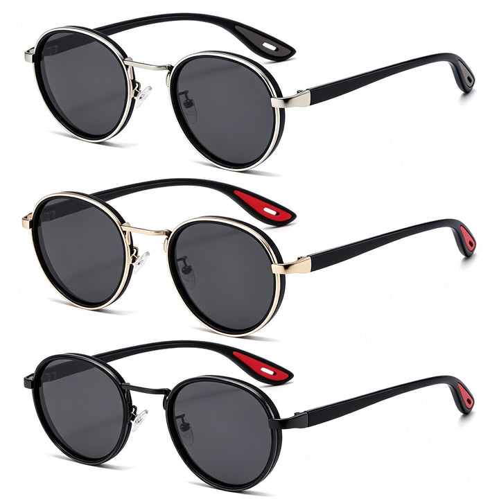 Vintage Round Frame Sunglasses Bowlift