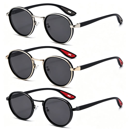Vintage Round Frame Sunglasses Bowlift