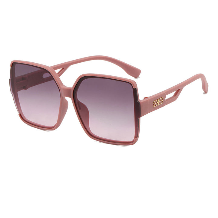 Ladies Oversized Sunglasses with striking angular design Bowlift