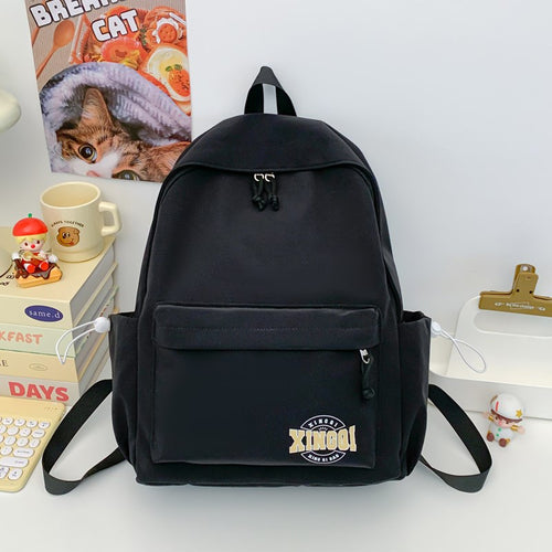 Casual Multi-Pocket School Backpack