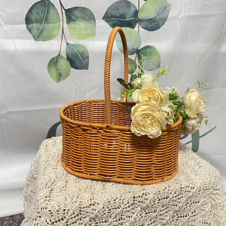 Handwoven Storage Basket Bowlift