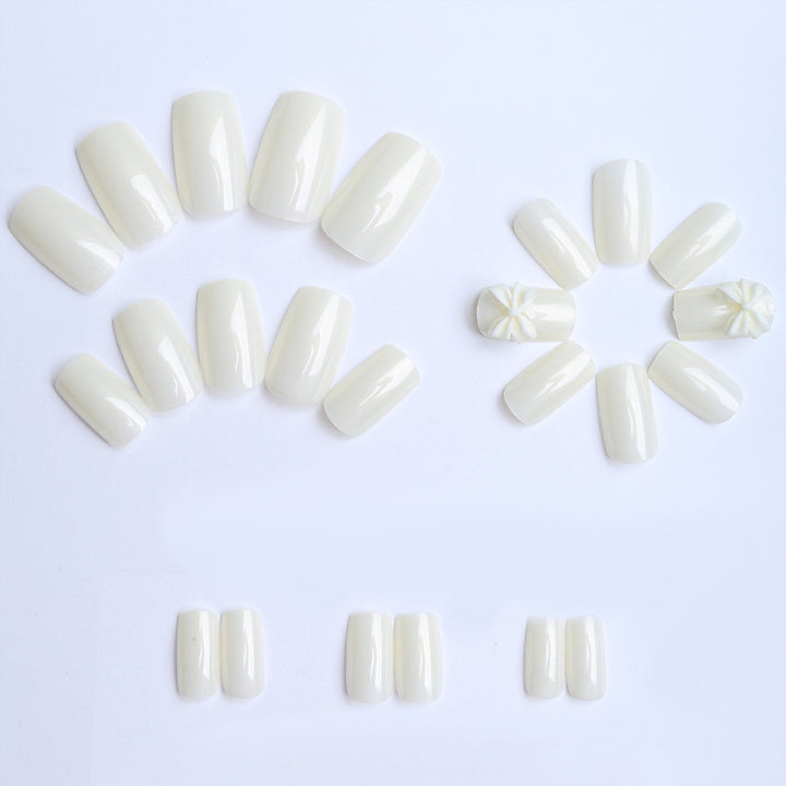 Artificial Fingernails with Elegant 3D Bow Design Bowlift