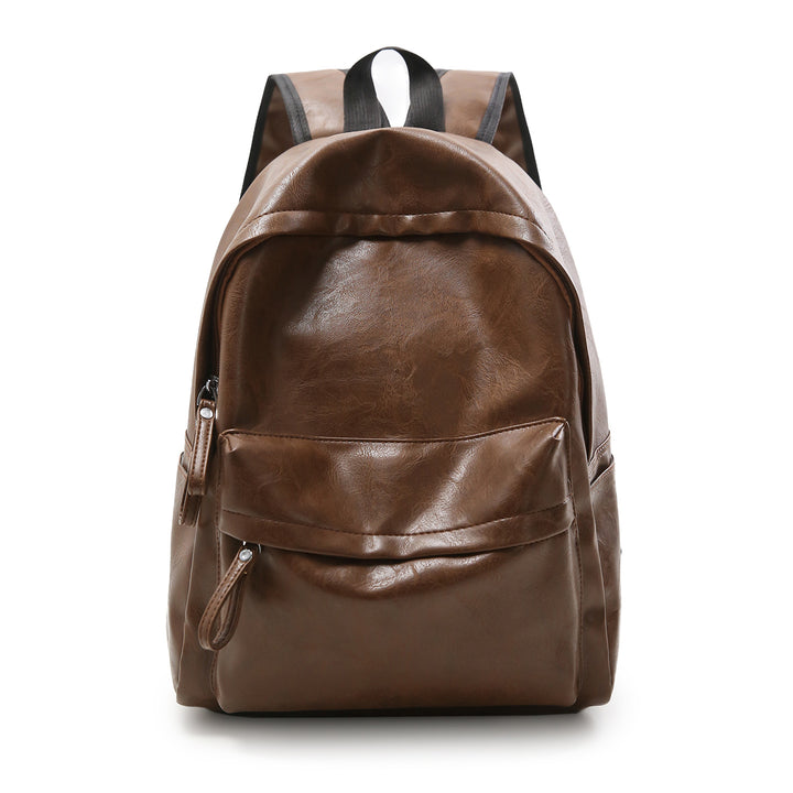 Vintage Faux Leather Backpack