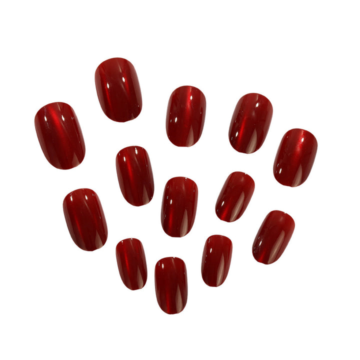 High-quality artificial nails in elegant glossy design Bowlift