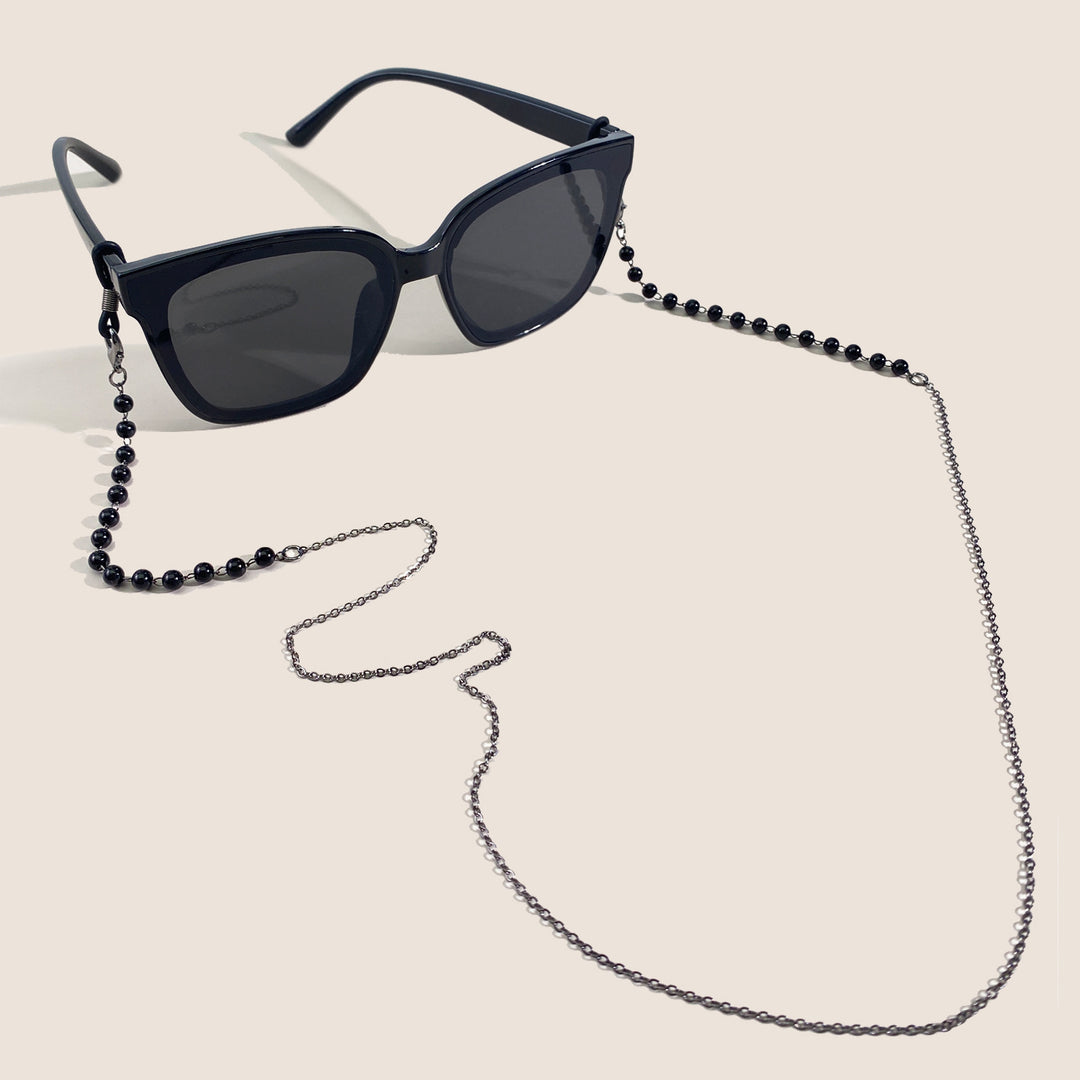 Pearl-Embellished Eyewear Retainer Chain Bowlift