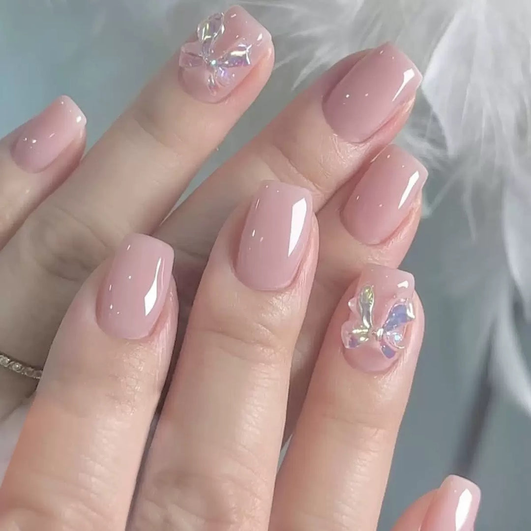 Nail art set with fashionable 3D flower decorations Bowlift